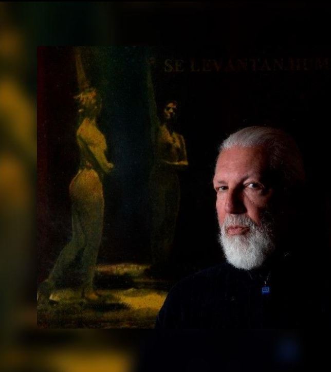 Rafael Hastings, artista visual multidisciplinario peruano, creador del Mural de la Humanidad en la Universidad Nacional de Trujillo